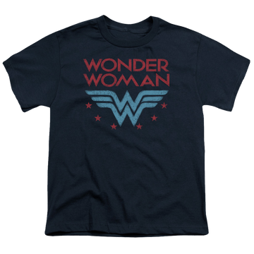 Wonder Woman Wonder Stars - Youth T-Shirt Youth T-Shirt (Ages 8-12) Wonder Woman