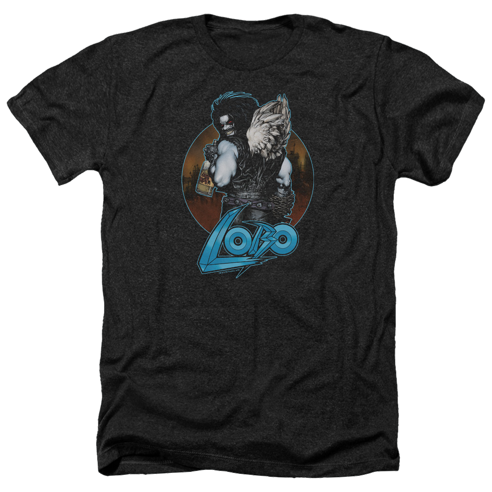 Justice League Gut Rot Men's Heather T-Shirt Men's Heather T-Shirt Lobo