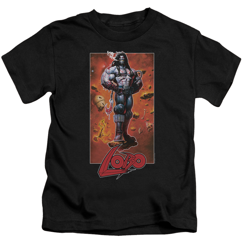 Lobo Lobo Pose - Kid's T-Shirt Kid's T-Shirt (Ages 4-7) Lobo
