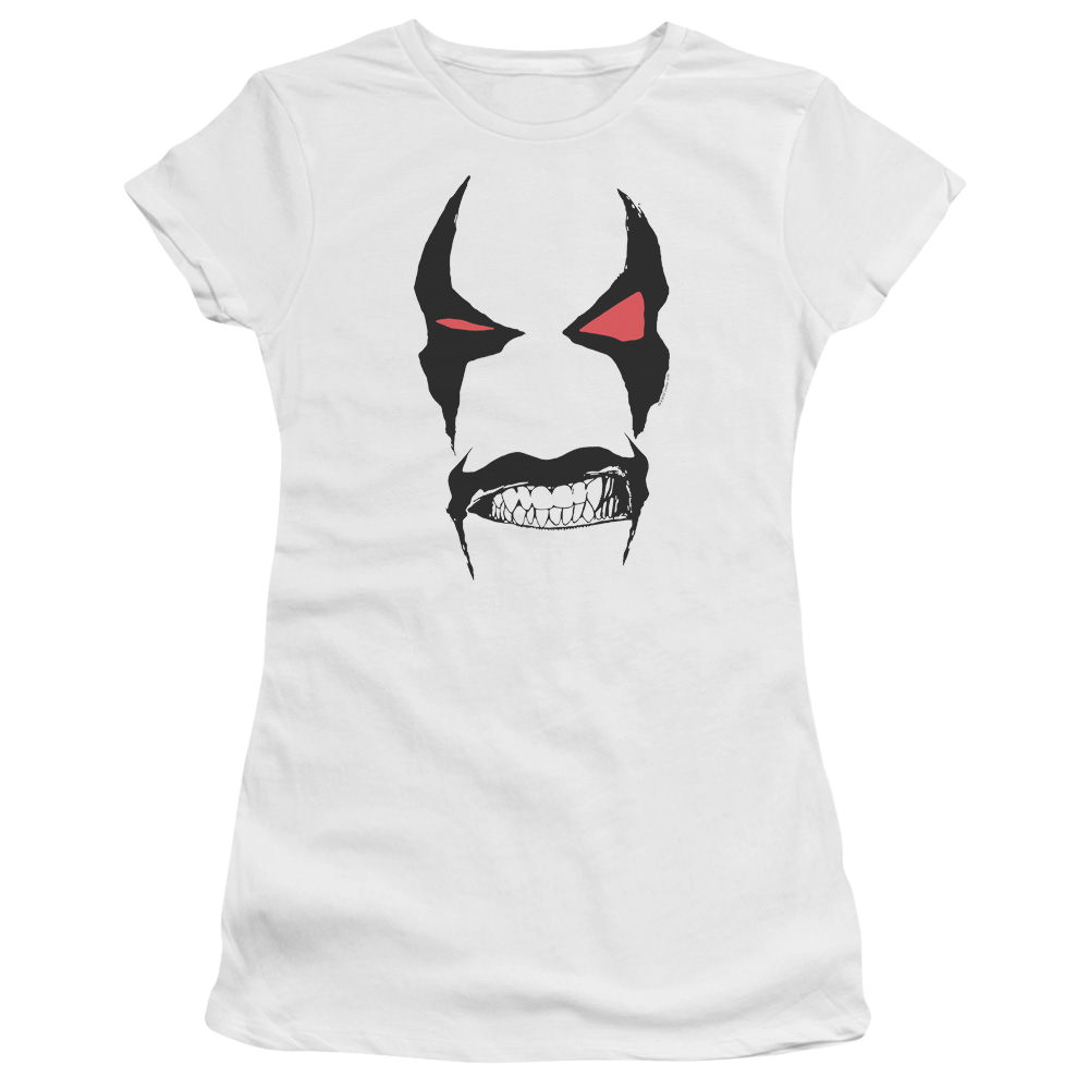 Justice League Lobo Face Juniors T-Shirt Juniors T-Shirt Lobo