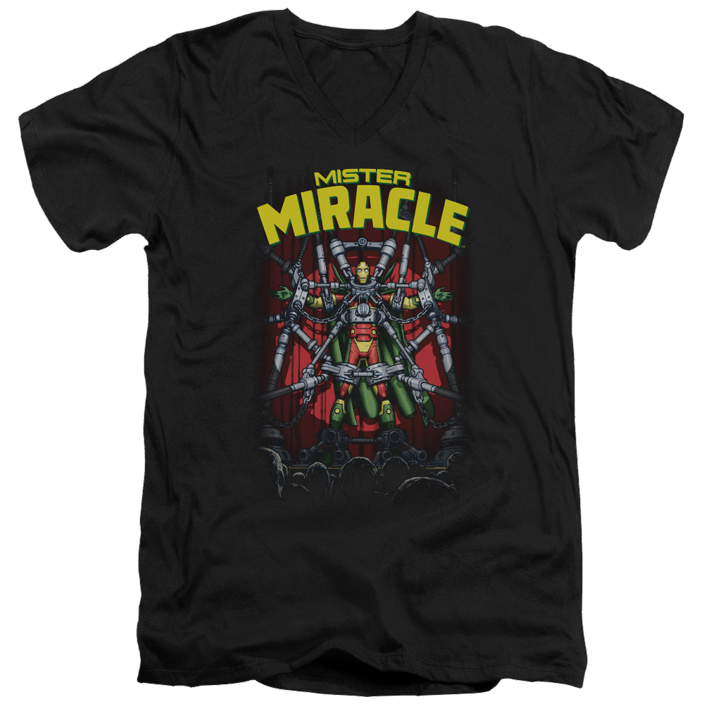 Justice League Mister Miracle Men's V-Neck T-Shirt Men's V-Neck T-Shirt DC Comics