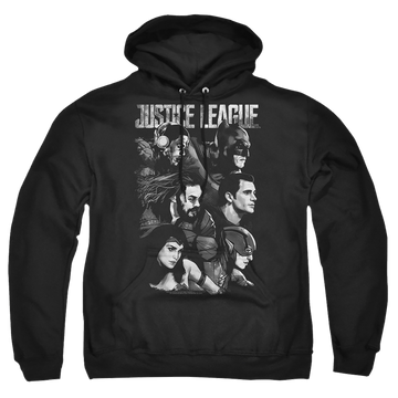 Justice League Pushing Forward Pullover Hoodie Pullover Hoodie Justice League