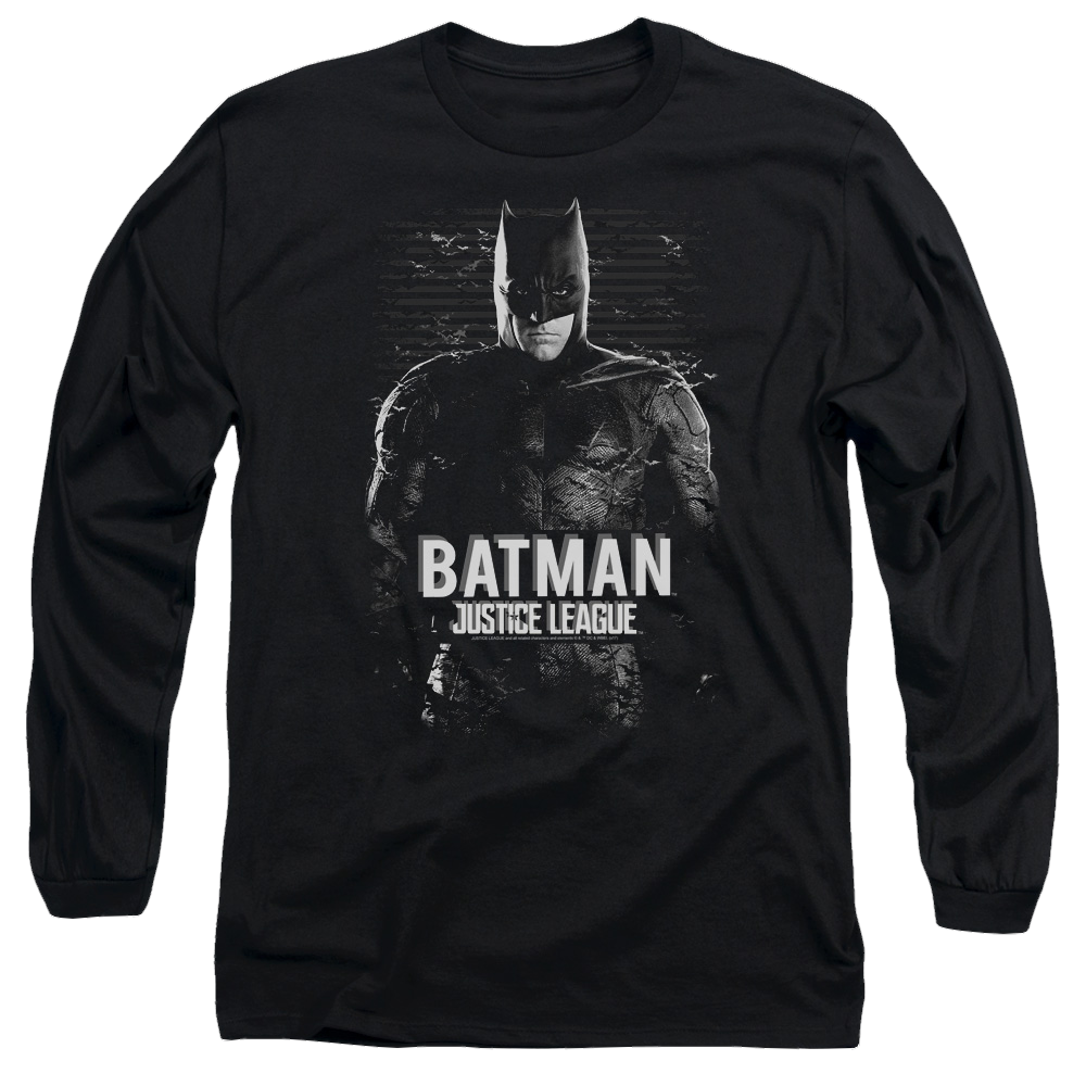 Justice League Batman Men's Long Sleeve T-Shirt Men's Long Sleeve T-Shirt Justice League