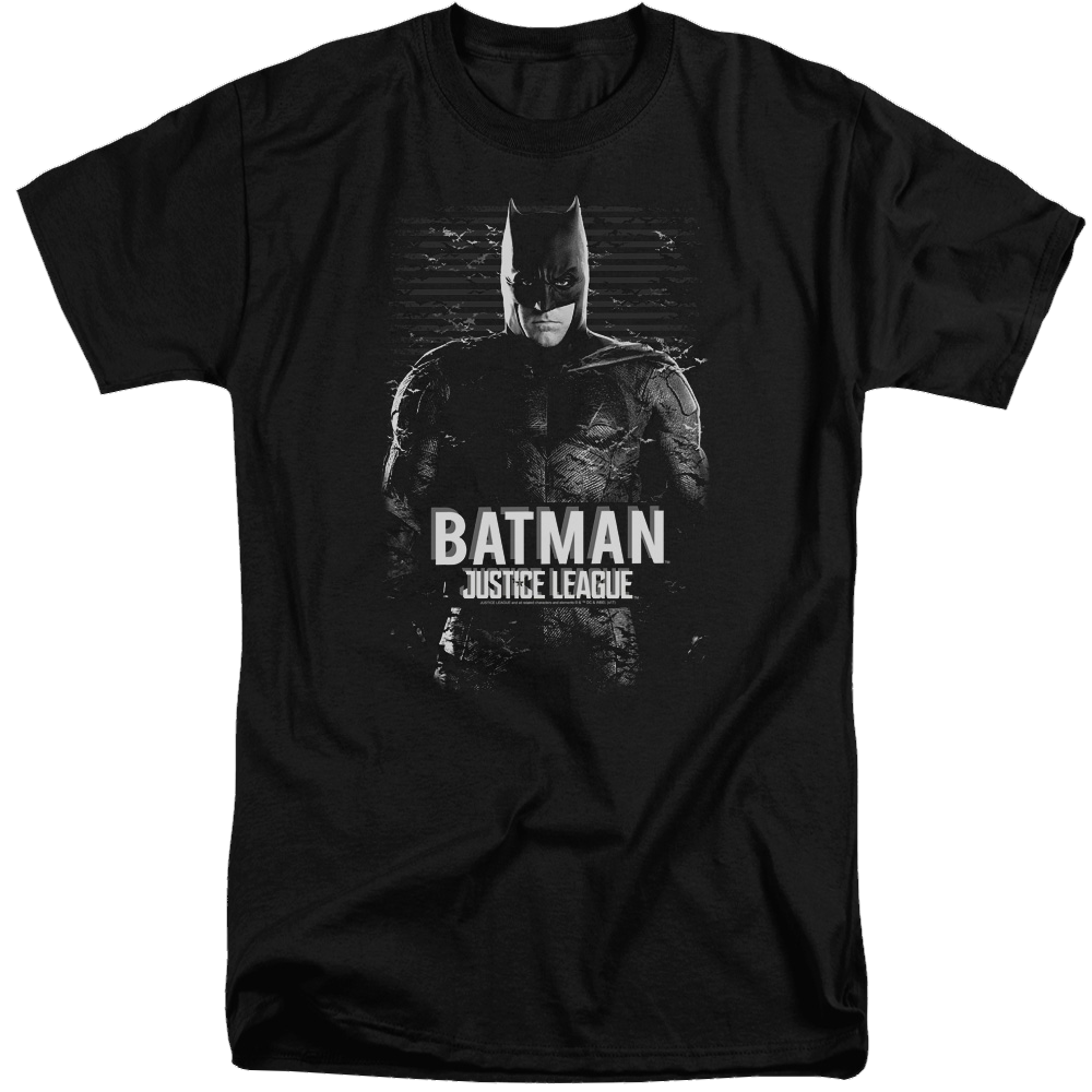 Justice League Batman Men's Tall Fit T-Shirt Men's Tall Fit T-Shirt Justice League