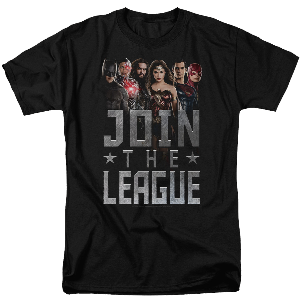 Justice League Join The League Men's Regular Fit T-Shirt Men's Regular Fit T-Shirt Justice League