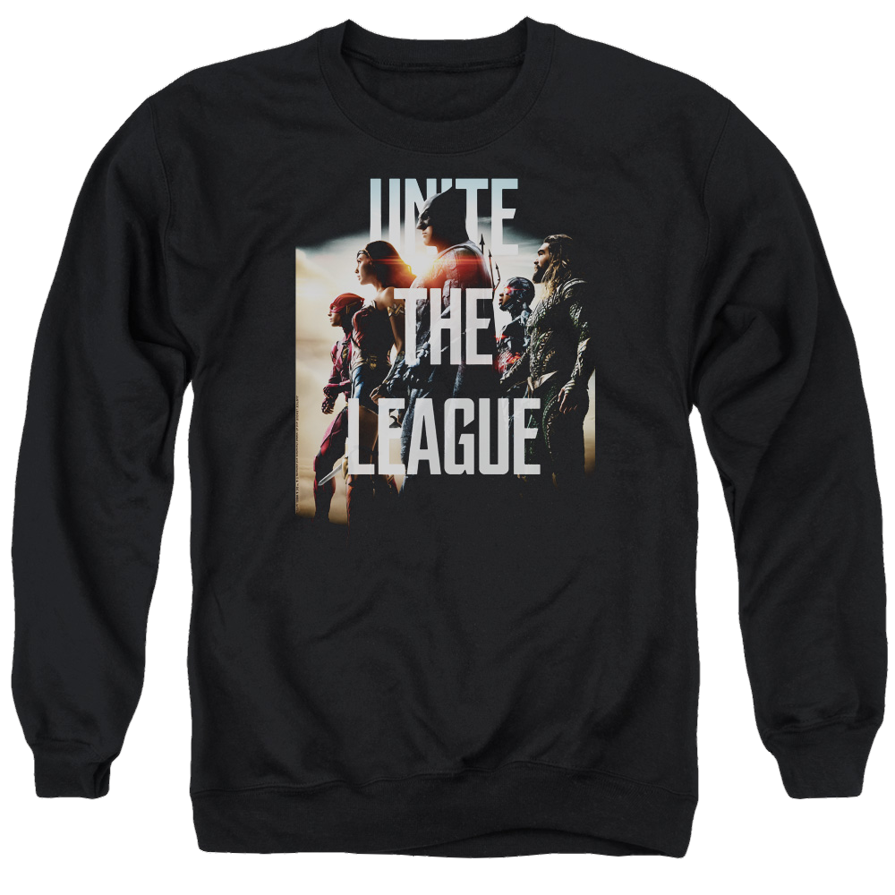 Justice League Dawn Men's Crewneck Sweatshirt Men's Crewneck Sweatshirt Justice League
