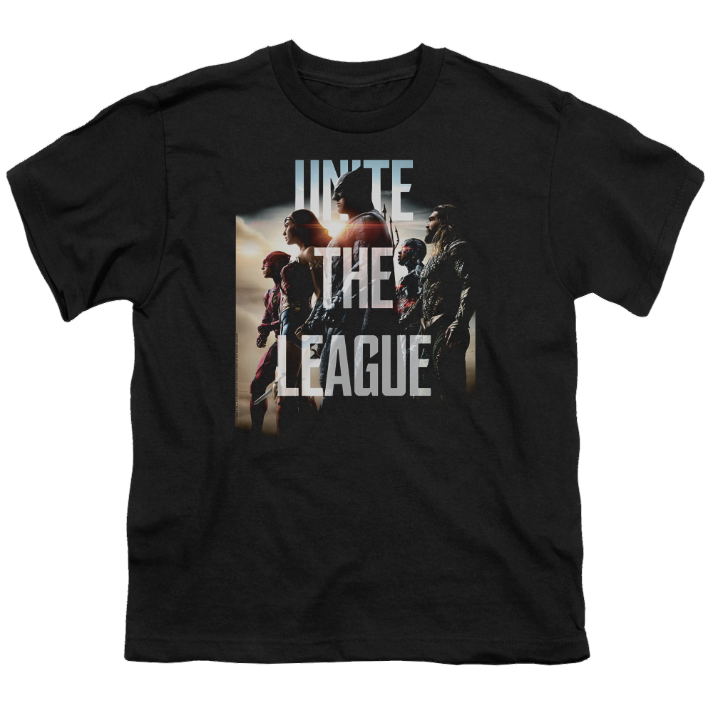 Justice League Movie Dawn - Youth T-Shirt Youth T-Shirt (Ages 8-12) Justice League