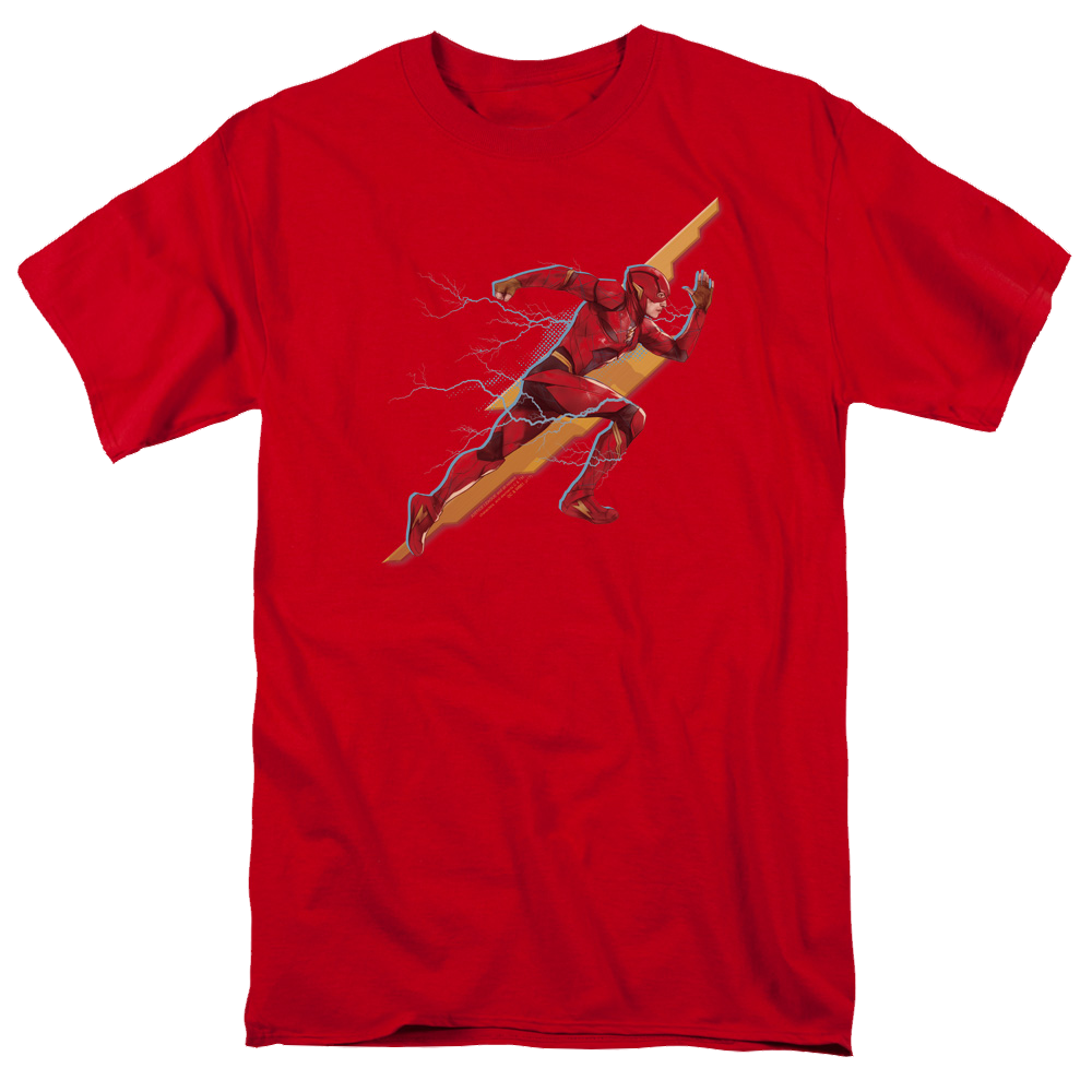 Justice League Flash Forward Men's Regular Fit T-Shirt Men's Regular Fit T-Shirt Justice League