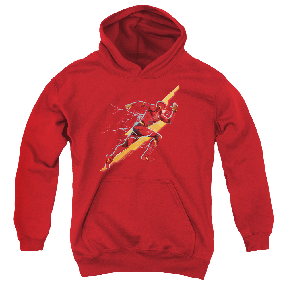 Justice League Movie Flash Forward - Youth Hoodie Youth Hoodie (Ages 8-12) Justice League