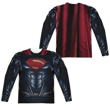 Justice League Superman Uniform men's all-over print long sleeve