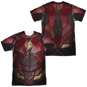 Justice League Flash Uniform Men's All-Over Print T-Shirt Men's All-Over Print T-Shirt Justice League