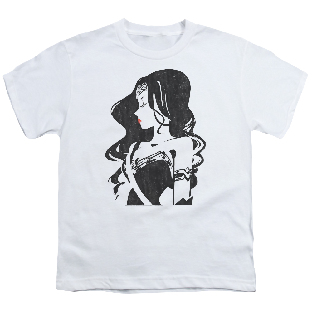 Justice League Movie Profile - Youth T-Shirt Youth T-Shirt (Ages 8-12) Justice League