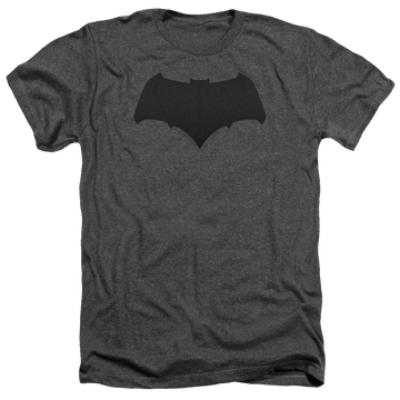 Justice League Movie Batman Logo - Men's Heather T-Shirt Men's Heather T-Shirt Justice League
