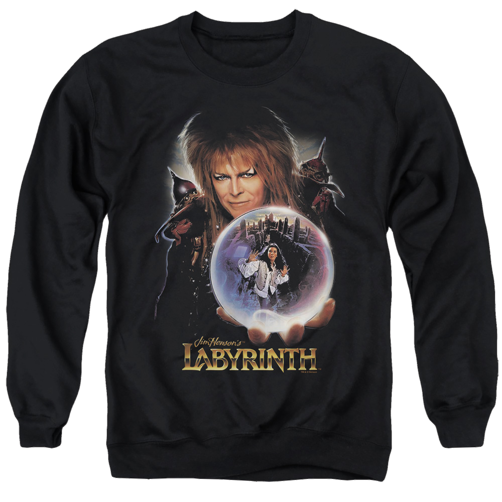Labyrinth I Have A Gift Men's Crewneck Sweatshirt Men's Crewneck Sweatshirt Labyrinth