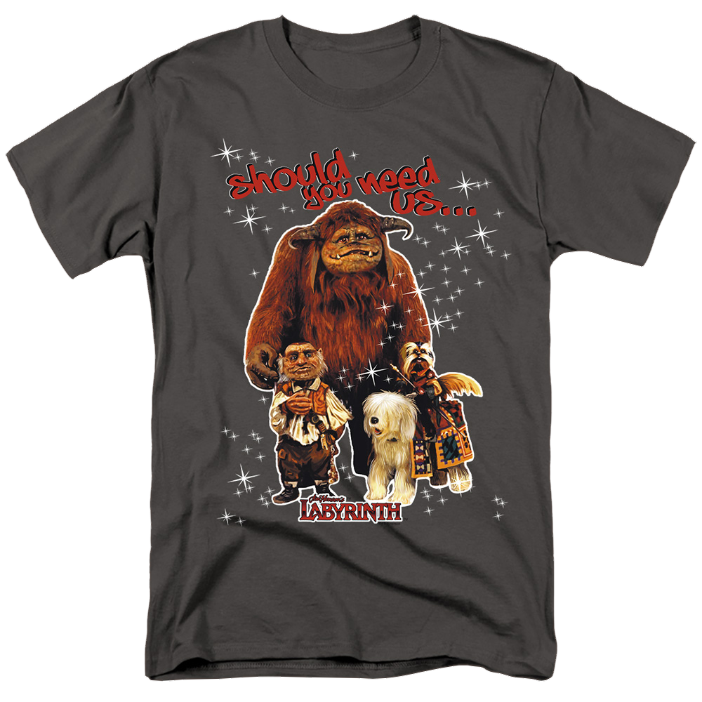 Labyrinth Should You Need Us Men's Regular Fit T-Shirt Men's Regular Fit T-Shirt Labyrinth