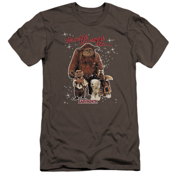 Labyrinth Should You Need Us Men's Premium Slim Fit T-Shirt Men's Premium Slim Fit T-Shirt Labyrinth