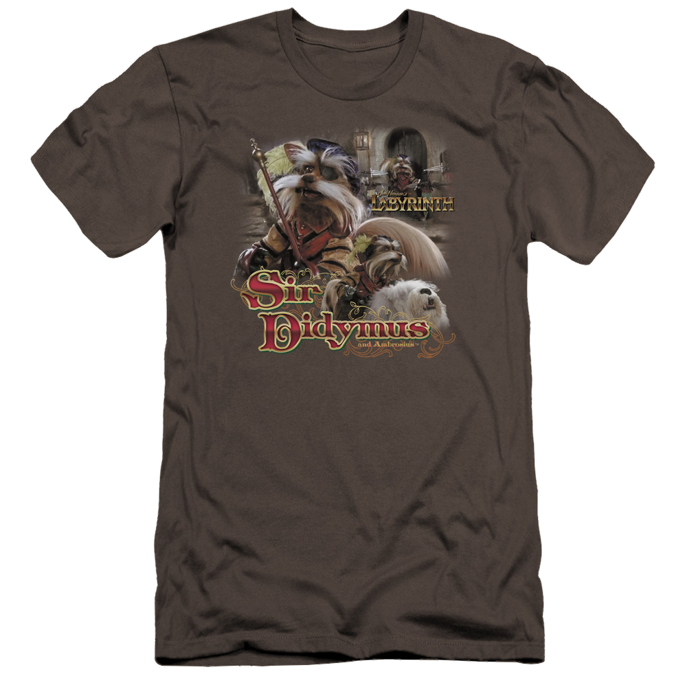 Labyrinth Sir Didymus Premium Adult Slim Fit T-Shirt Men's Premium Slim Fit T-Shirt Labyrinth