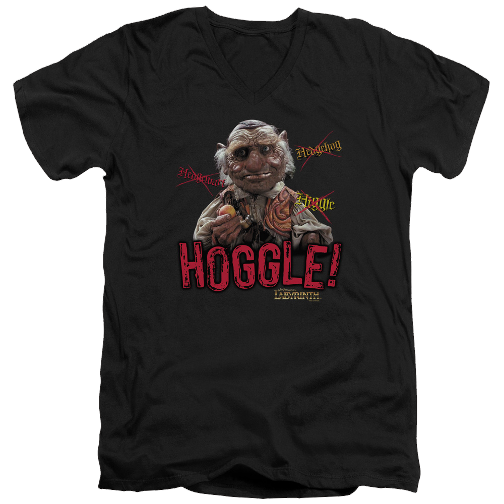 Labyrinth Hoggle Men's V-Neck T-Shirt Men's V-Neck T-Shirt Labyrinth