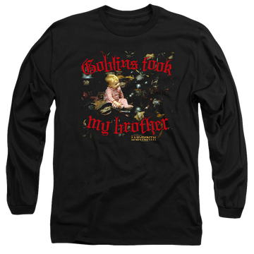 Labyrinth Goblins Took My Brother Men's Long Sleeve T-Shirt Men's Long Sleeve T-Shirt Labyrinth
