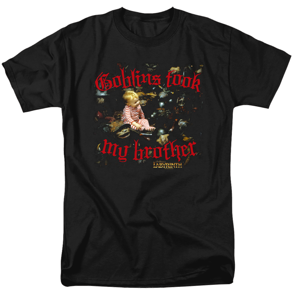 Labyrinth Goblins Took My Brother Men's Regular Fit T-Shirt Men's Regular Fit T-Shirt Labyrinth