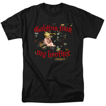 Labyrinth Goblins Took My Brother Men's Regular Fit T-Shirt Men's Regular Fit T-Shirt Labyrinth