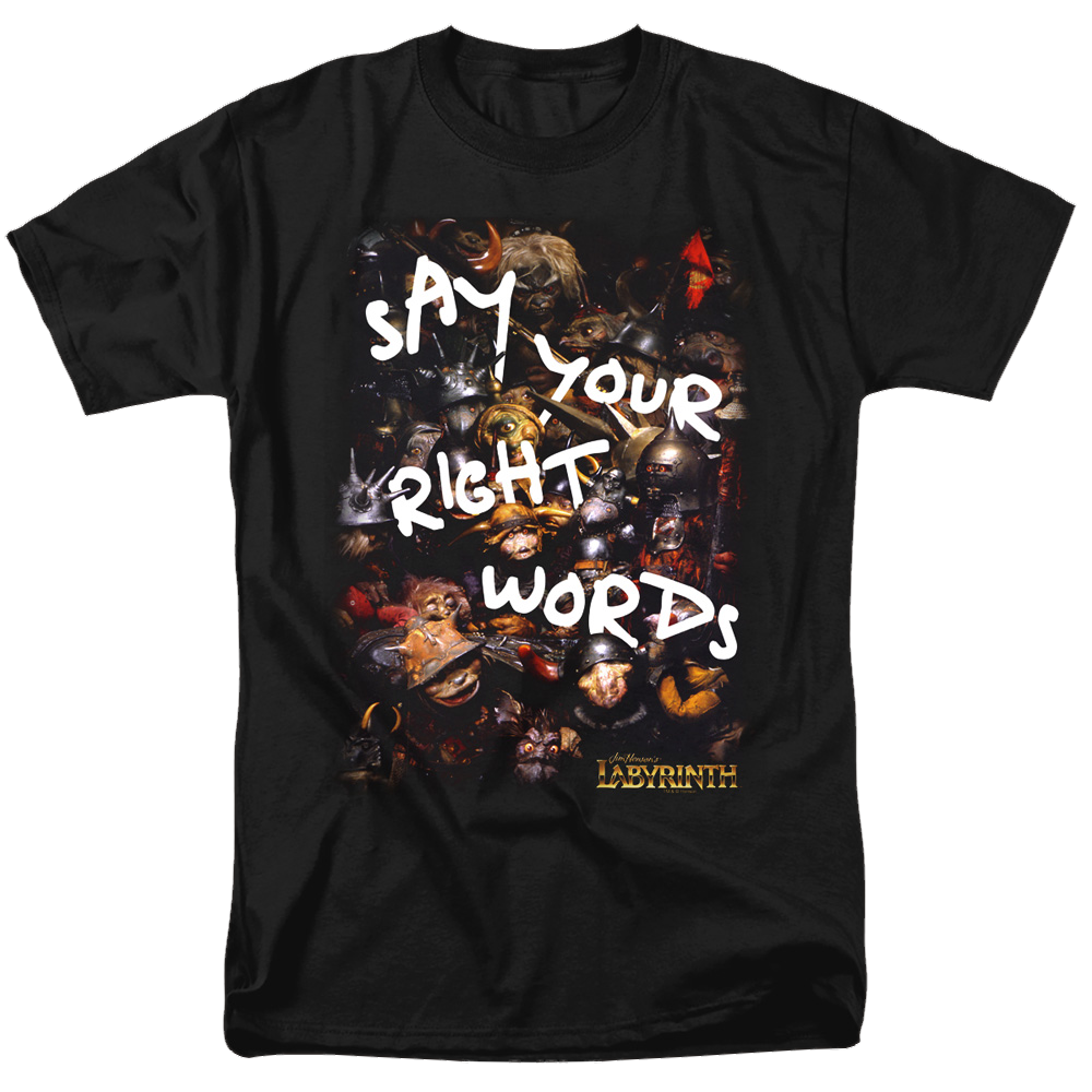 Labyrinth Right Words Men's Regular Fit T-Shirt Men's Regular Fit T-Shirt Labyrinth
