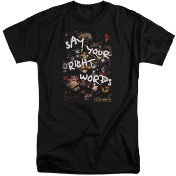 Labyrinth Right Words Men's Tall Fit T-Shirt Men's Tall Fit T-Shirt Labyrinth