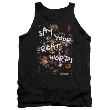 Labyrinth Right Words Men's Tank Men's Tank Labyrinth