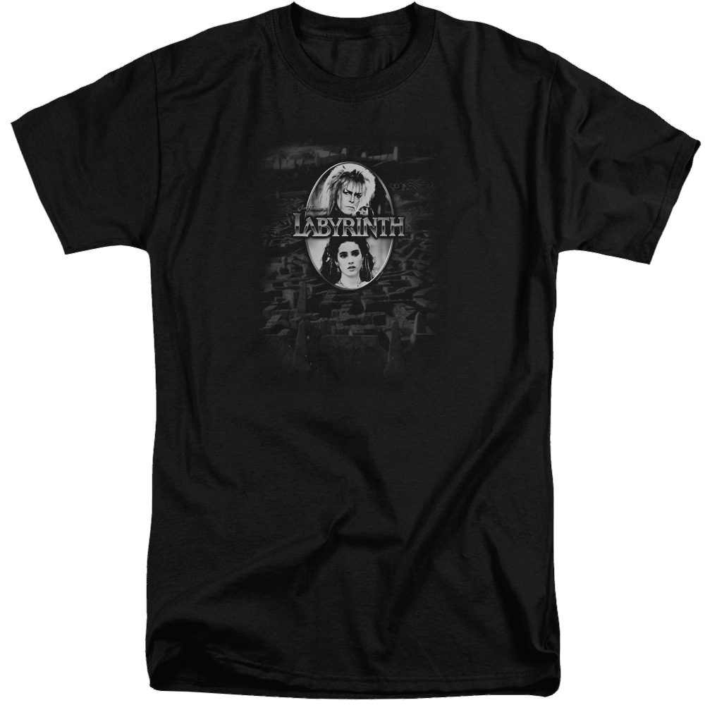 Labyrinth Maze Men's Tall Fit T-Shirt Men's Tall Fit T-Shirt Labyrinth