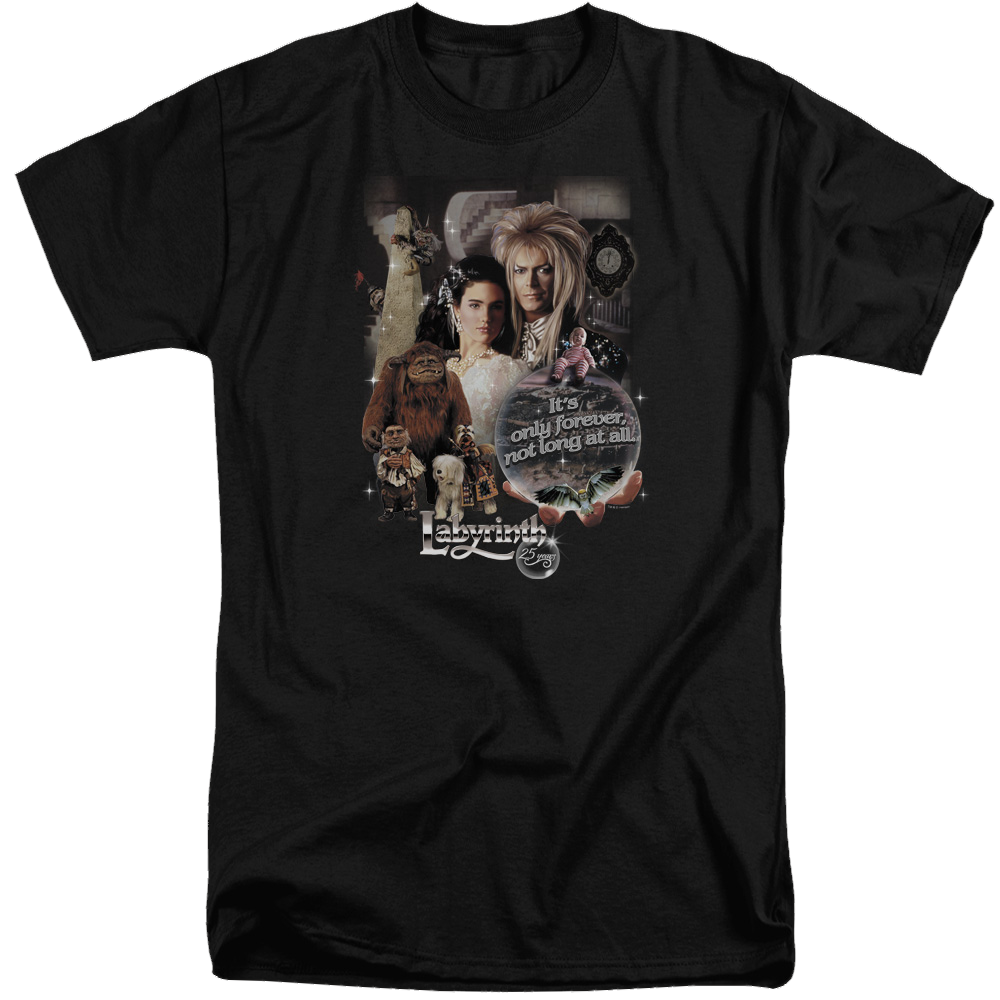 Labyrinth 25 Years Of Magic Men's Tall Fit T-Shirt Men's Tall Fit T-Shirt Labyrinth