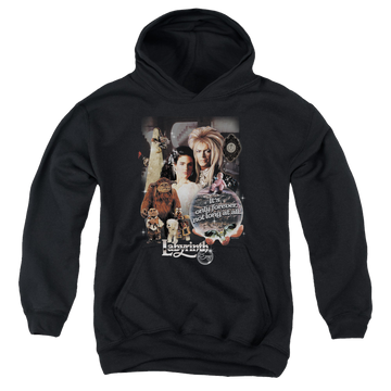 Labyrinth 25 Years Of Magic Youth Hoodie (Ages 8-12) Youth Hoodie (Ages 8-12) Labyrinth
