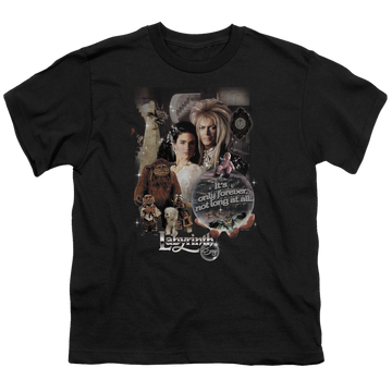 Labyrinth 25 Years Of Magic Youth T-Shirt (Ages 8-12) Youth T-Shirt (Ages 8-12) Labyrinth