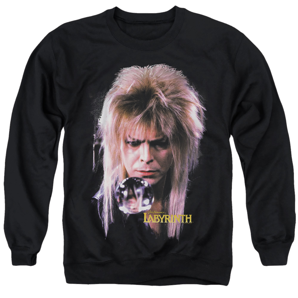 Labyrinth Goblin King Men's Crewneck Sweatshirt Men's Crewneck Sweatshirt Labyrinth