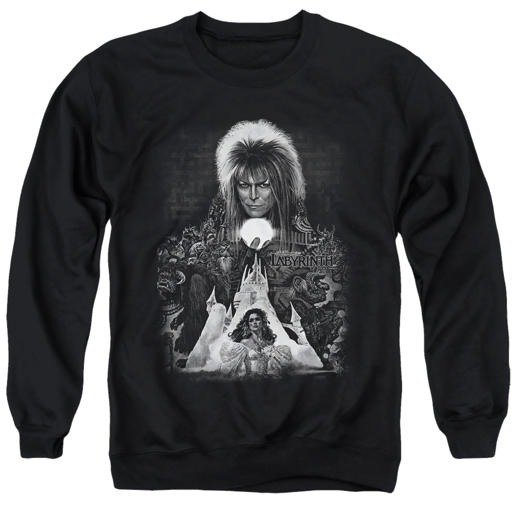 Labyrinth Castle Men's Crewneck Sweatshirt Men's Crewneck Sweatshirt Labyrinth