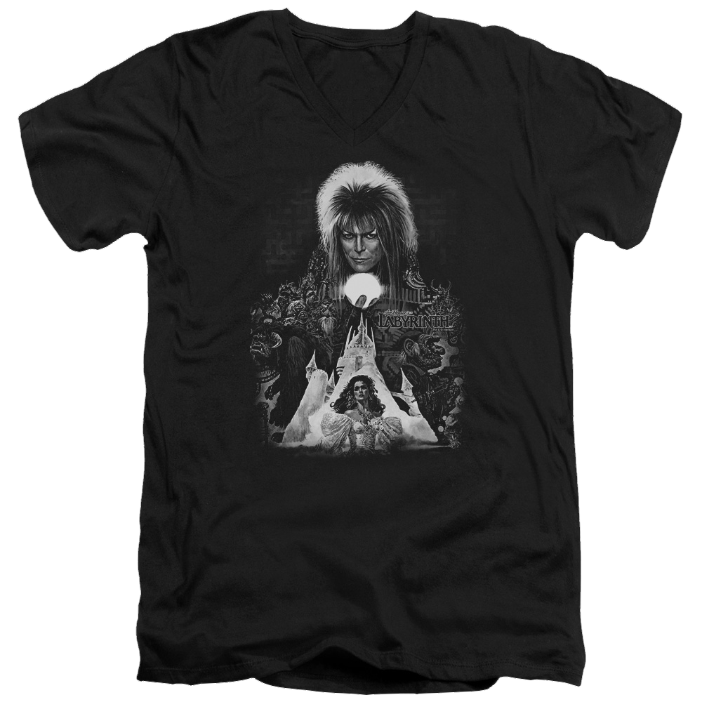 Labyrinth Castle Men's V-Neck T-Shirt Men's V-Neck T-Shirt Labyrinth