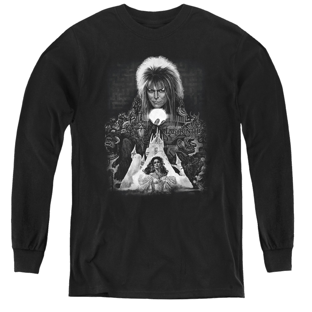 Labyrinth Castle - Youth Long Sleeve T-Shirt Youth Long Sleeve T-Shirt Labyrinth
