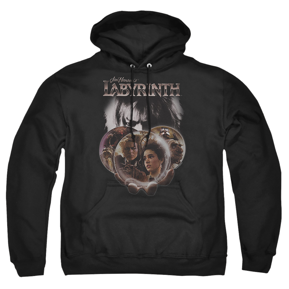 Labyrinth Globes Pullover Hoodie Pullover Hoodie Labyrinth