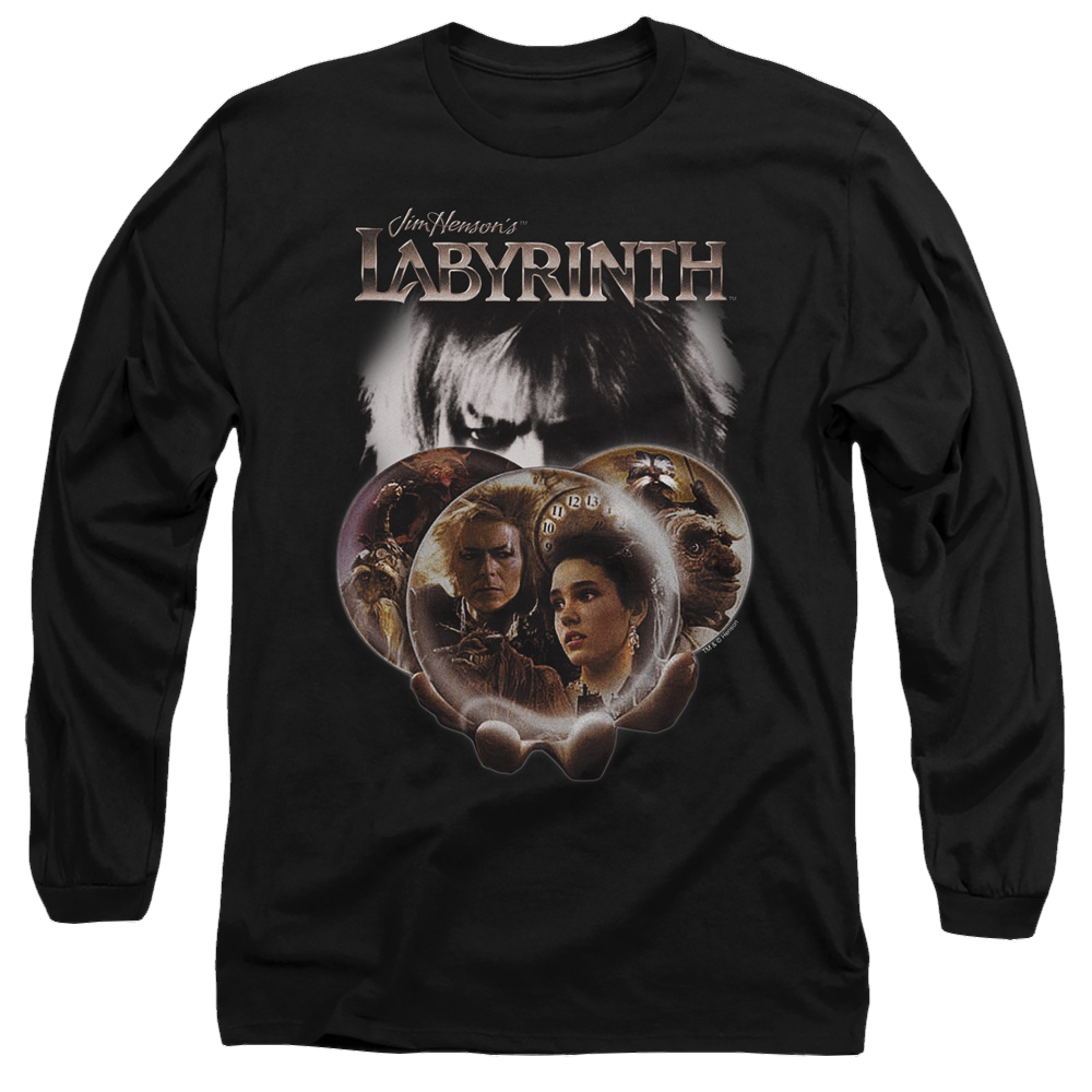 Labyrinth Globes Men's Long Sleeve T-Shirt Men's Long Sleeve T-Shirt Labyrinth