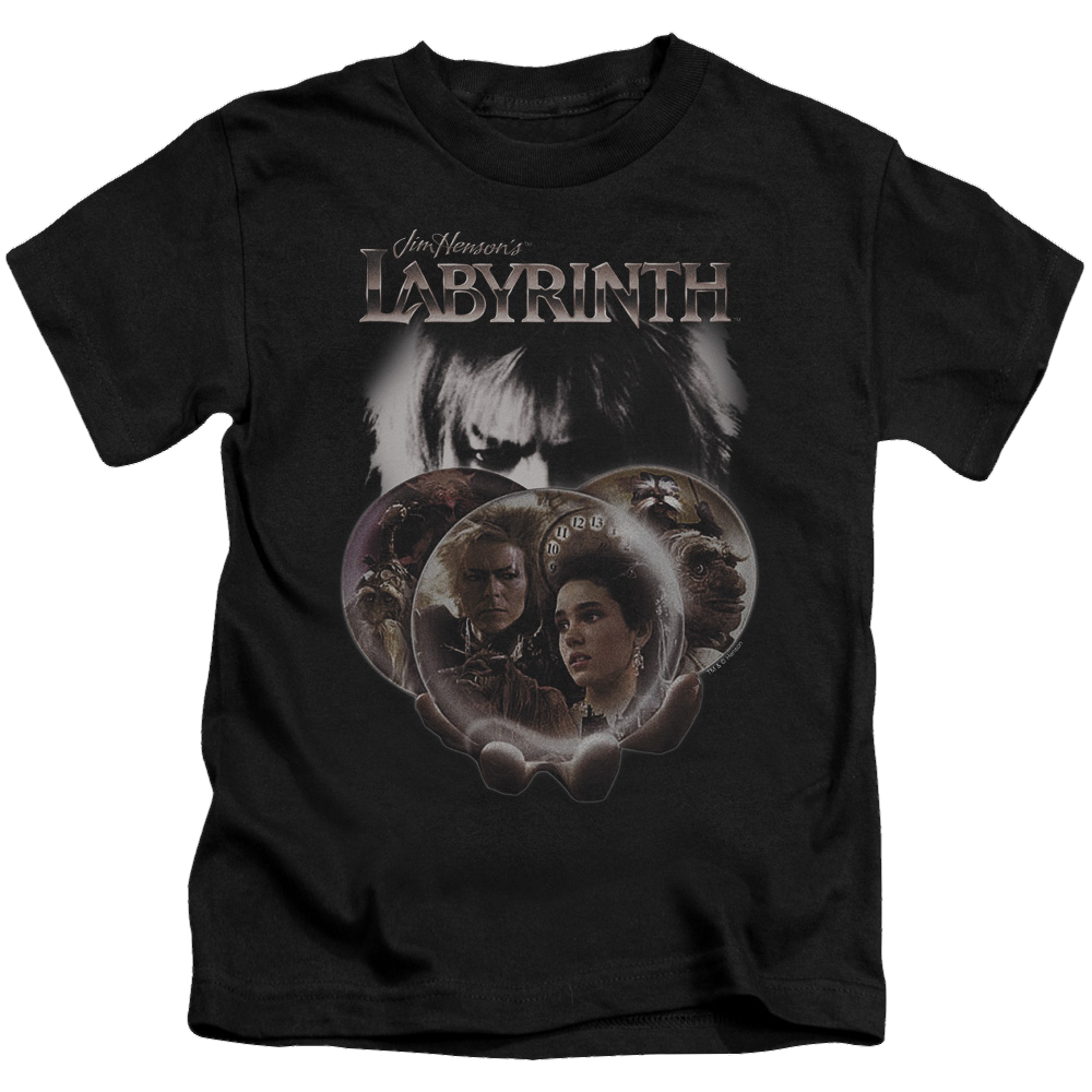 Labyrinth Globes Kid's T-Shirt (Ages 4-7) Kid's T-Shirt (Ages 4-7) Labyrinth