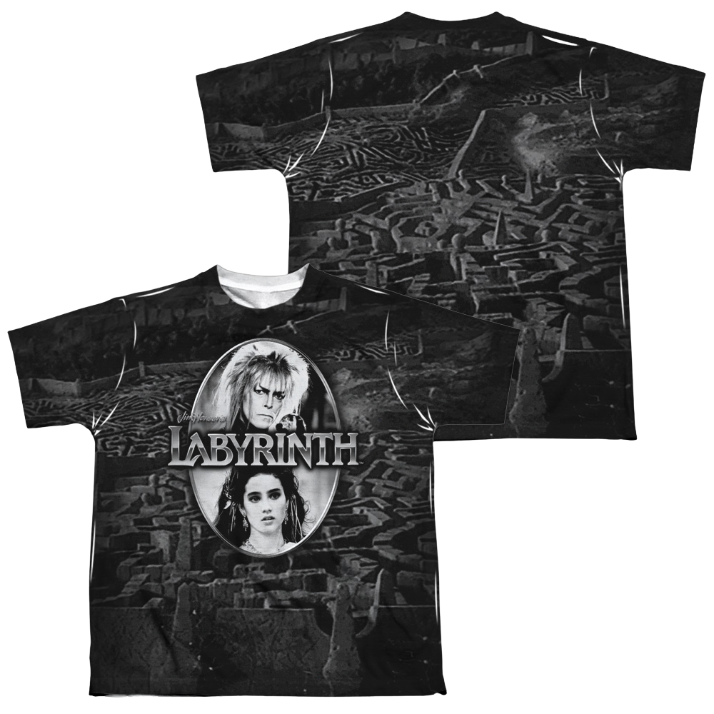 Labyrinth Maze Youth All-Over Print T-Shirt (Ages 8-12) Youth All-Over Print T-Shirt (Ages 8-12) Labyrinth