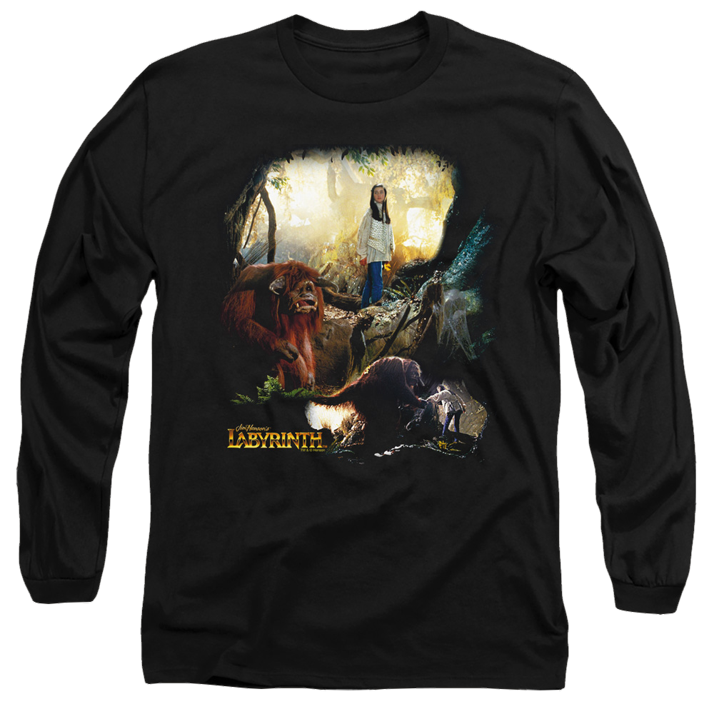 Labyrinth Sarah & Ludo Men's Long Sleeve T-Shirt Men's Long Sleeve T-Shirt Labyrinth