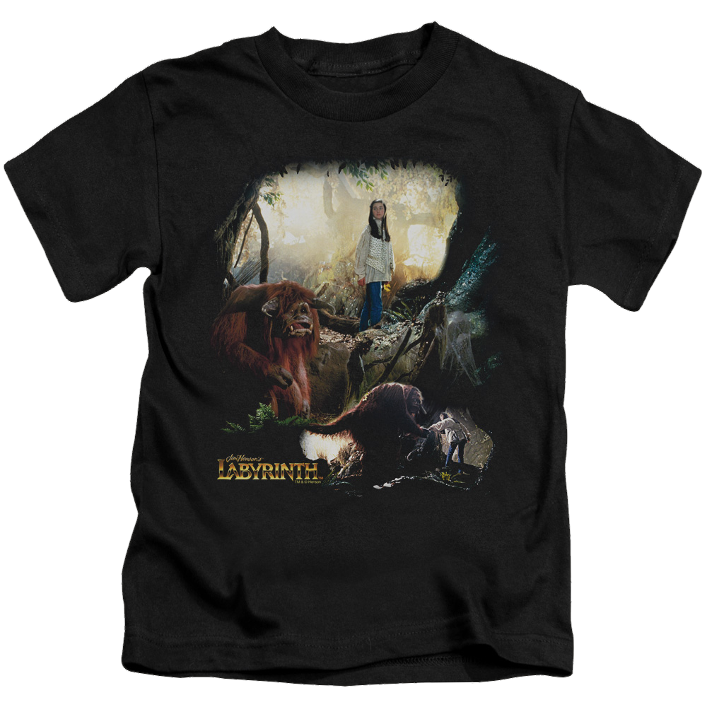 Labyrinth Sarah & Ludo Kid's T-Shirt (Ages 4-7) Kid's T-Shirt (Ages 4-7) Labyrinth