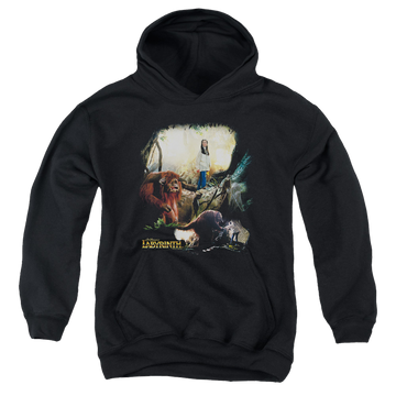 Labyrinth Sarah & Ludo Youth Hoodie (Ages 8-12) Youth Hoodie (Ages 8-12) Labyrinth