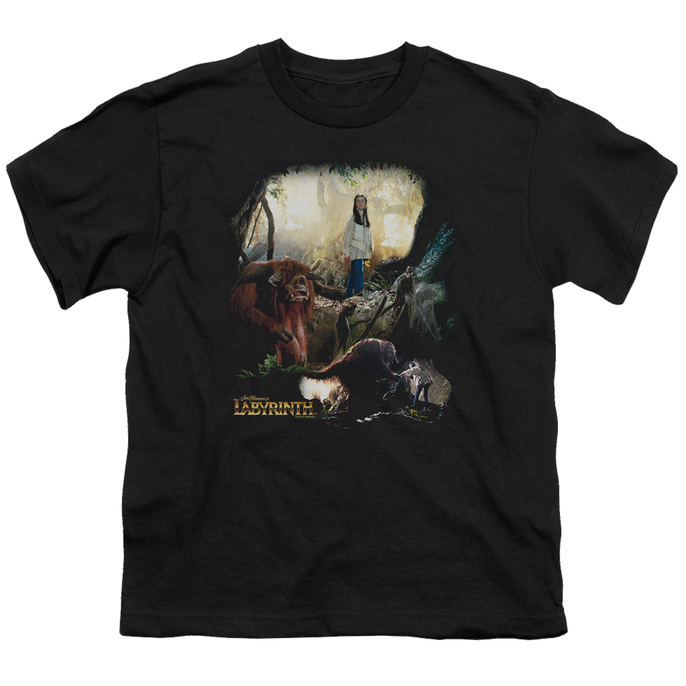Labyrinth Sarah & Ludo Youth T-Shirt (Ages 8-12) Youth T-Shirt (Ages 8-12) Labyrinth