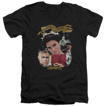 Labyrinth Dangers Untold Men's V-Neck T-Shirt Men's V-Neck T-Shirt Labyrinth