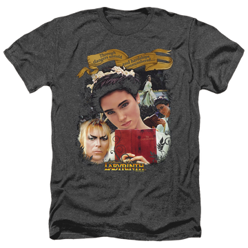 Labyrinth Dangers Untold Men's Heather T-Shirt Men's Heather T-Shirt Labyrinth