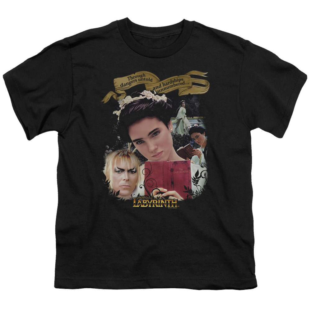 Labyrinth Dangers Untold Youth T-Shirt (Ages 8-12) Youth T-Shirt (Ages 8-12) Labyrinth