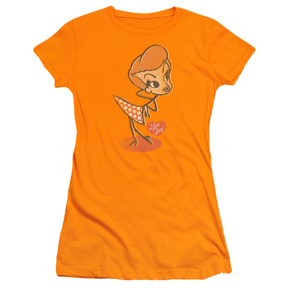 I Love Lucy Vintage Doll - Juniors T-Shirt Juniors T-Shirt I Love Lucy