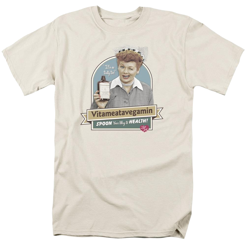 I Love Lucy Spoon To Health Men's Regular Fit T-Shirt Men's Regular Fit T-Shirt I Love Lucy