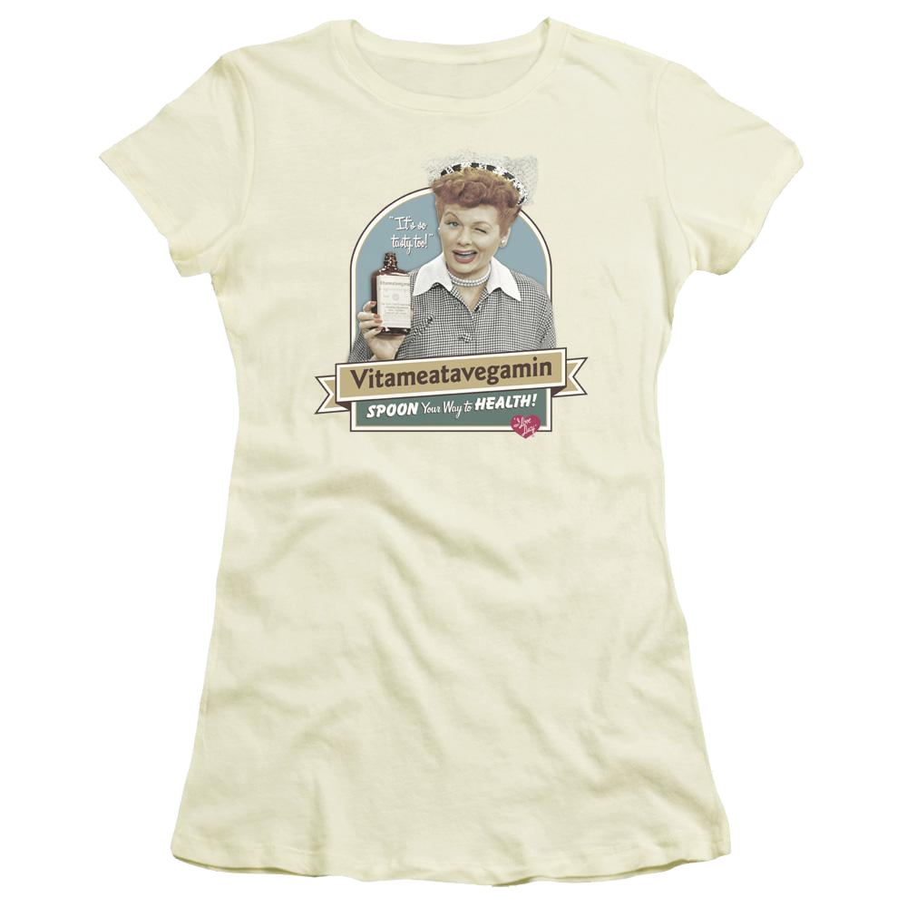 I Love Lucy Spoon To Health Juniors T-Shirt Juniors T-Shirt I Love Lucy
